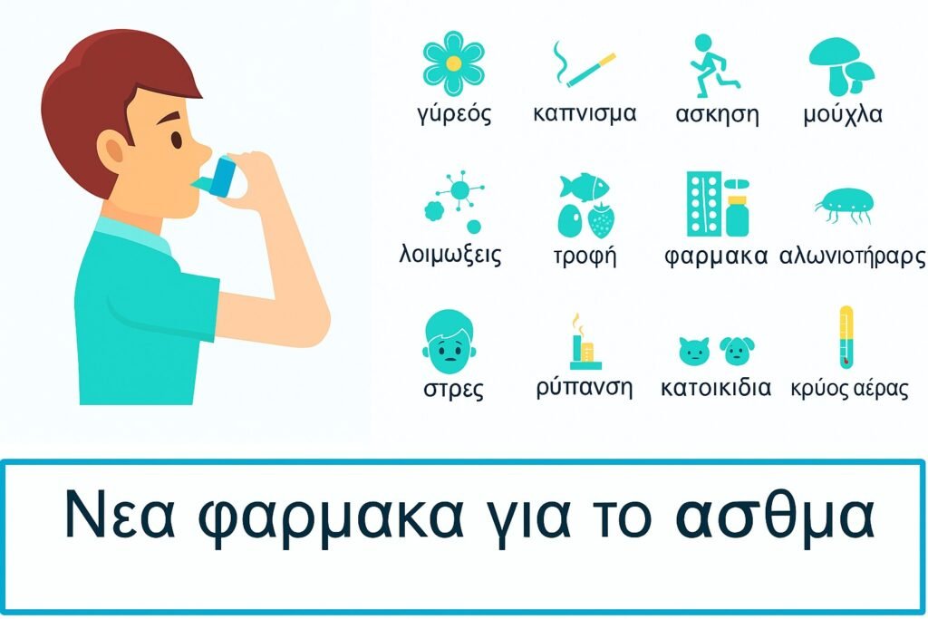 Νεα φαρμακα για το ασθμα