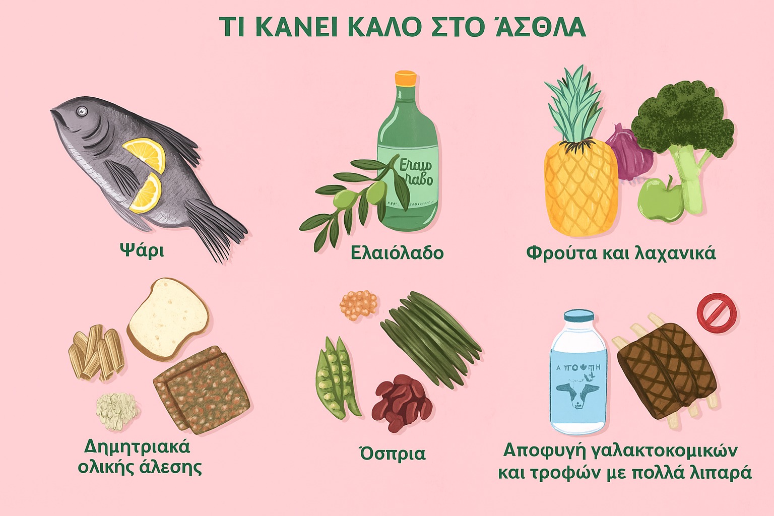 Τι κανει καλο στο ασθμα